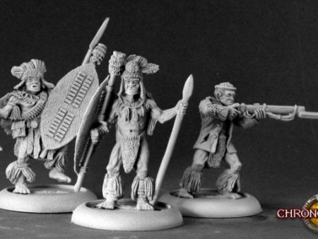 Zulu Warriors (3) on Sale