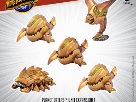 Monsterpocalypse – Chompers, Destructomite & Explodohawk: Planet Eaters Unit (resin) Online Sale