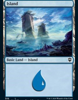 Island (506) [Commander Legends] Supply