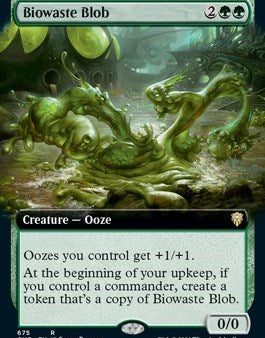 Biowaste Blob (Extended Art) [Commander Legends] Online now