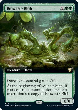 Biowaste Blob (Extended Art) [Commander Legends] Online now