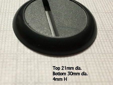 30mm Round Plastic Display Base (12) Online