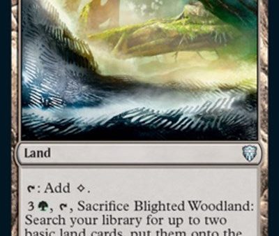 Blighted Woodland [Commander Legends] For Cheap