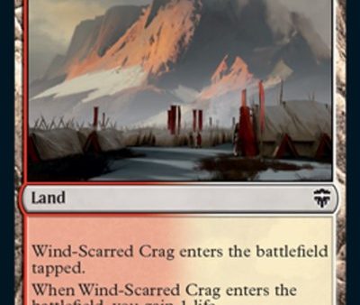 Wind-Scarred Crag [Commander Legends] For Discount