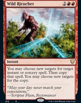 Wild Ricochet [Commander Legends] For Cheap