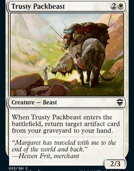 Trusty Packbeast [Commander Legends] Online Hot Sale