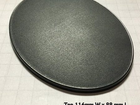 120mm x 92mm Oval Gaming Base (4) For Cheap