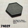 1inch Hex Plastic Gaming Base (20) Fashion