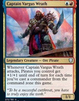 Captain Vargus Wrath [Commander Legends] For Cheap