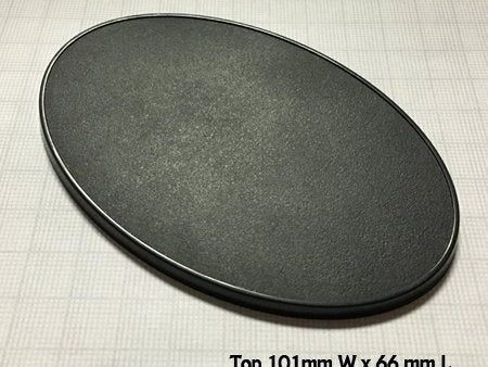 105mm x 70mm Oval Gaming Base (4) For Sale