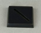 1 Inch Square Plastic Base, Universal Slot (20) For Sale