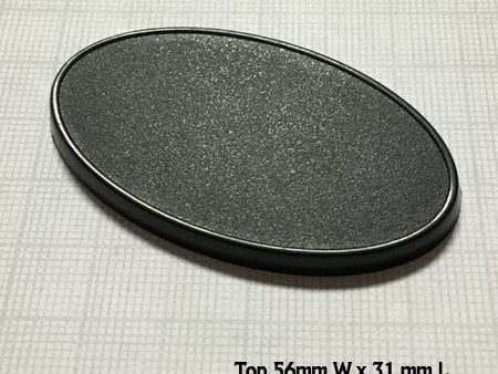 60mm x 35mm Oval Gaming Base (10) Online now