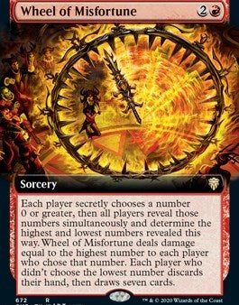 Wheel of Misfortune (Extended Art) [Commander Legends] Discount