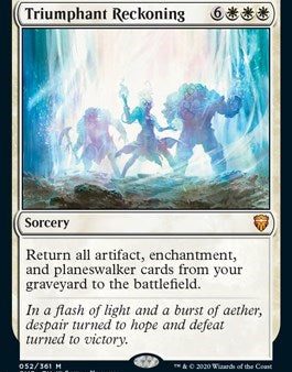 Triumphant Reckoning [Commander Legends] For Sale