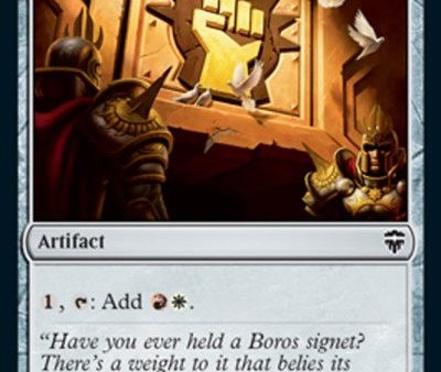 Boros Signet [Commander Legends] on Sale