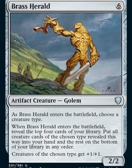 Brass Herald [Commander Legends] on Sale