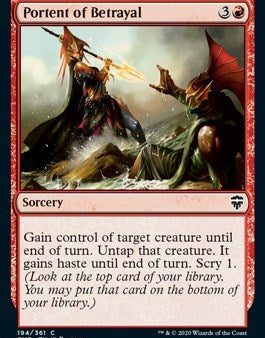 Portent of Betrayal [Commander Legends] Cheap