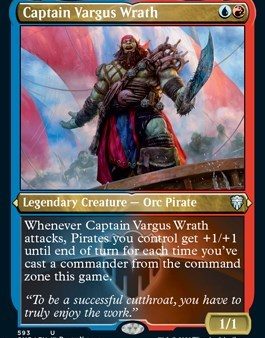 Captain Vargus Wrath (Foil Etched) [Commander Legends] Online Hot Sale