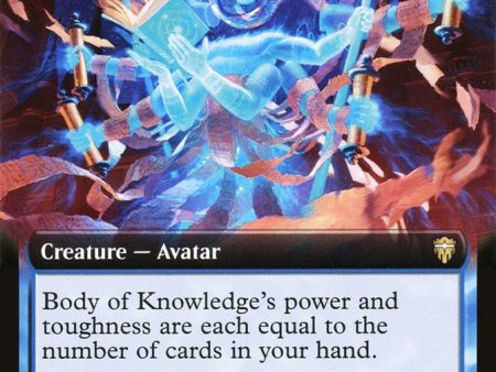 Body of Knowledge (Extended Art) [Commander Legends] Fashion