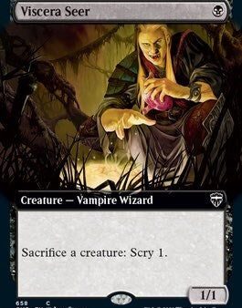 Viscera Seer (Extended Art) [Commander Legends] on Sale