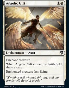 Angelic Gift [Commander Legends] on Sale