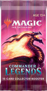 Magic the Gathering CCG: Commander Legends Collector Booster Pack Online now