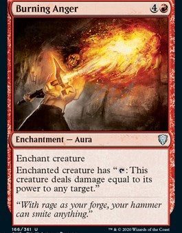 Burning Anger [Commander Legends] Online now