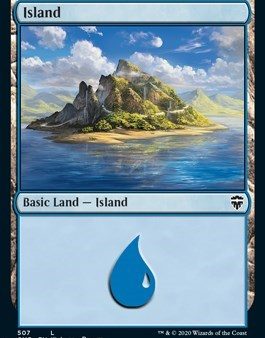 Island (507) [Commander Legends] Supply