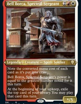 Bell Borca, Spectral Sergeant (Foil Etched) [Commander Legends] Cheap