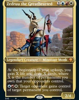 Zedruu the Greathearted (Foil Etched) [Commander Legends] on Sale