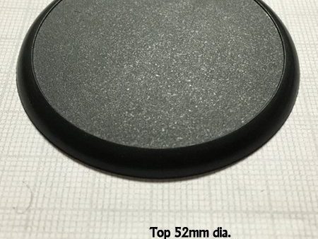 60mm Round Plastic Display Base (10) For Sale