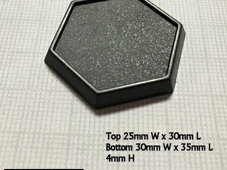 1 Inch Hex Gaming Base (20) Online Sale