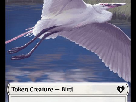 Bird    Emblem - Teferi, Temporal Archmage Double-Sided Token [Commander Masters Tokens] For Cheap