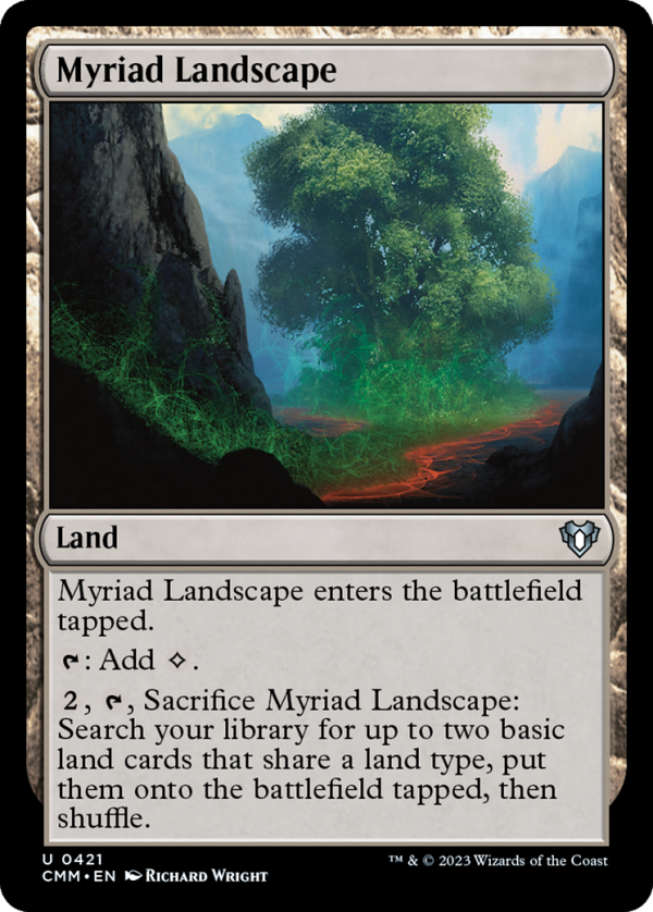 Myriad Landscape [Commander Masters] Sale