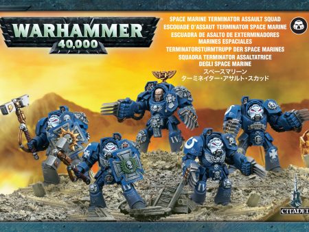 Space Marines - Terminator Assault Squad Online Hot Sale