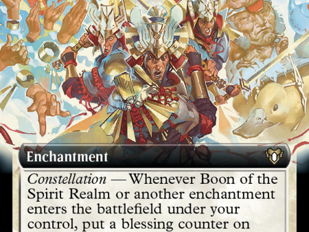 Boon of the Spirit Realm (Extended Art) [Commander Masters] Supply