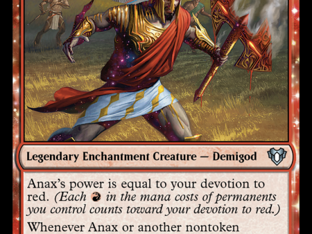 Anax, Hardened in the Forge [Commander Masters] Online now