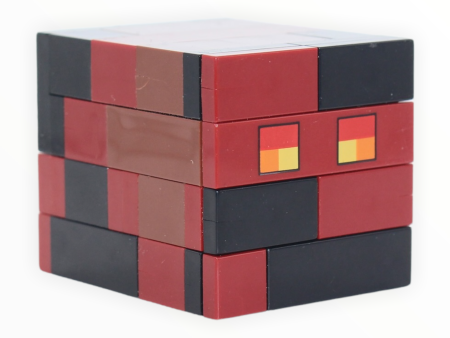 Minecraft Magma Cube (large, brick-built) Online now