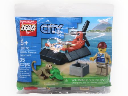 Polybag 30570 City Wildlife Rescue Hovercraft For Cheap