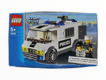 Retired Set 7245 City Prisoner Transport (Black Green sticker version) Hot on Sale