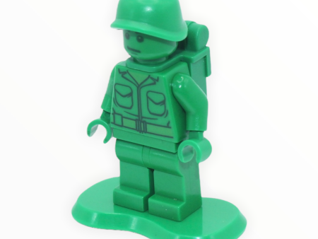 Green Army Man (with green backpack and green stand) For Cheap