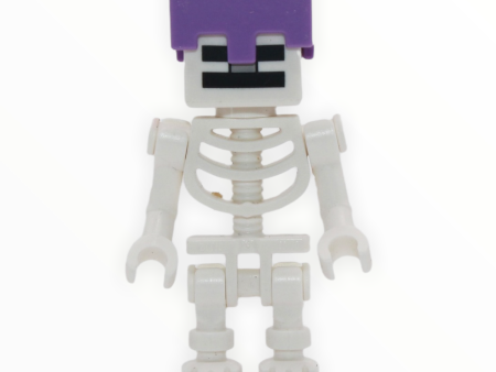 Minecraft Skeleton (medium lavender helmet) For Cheap