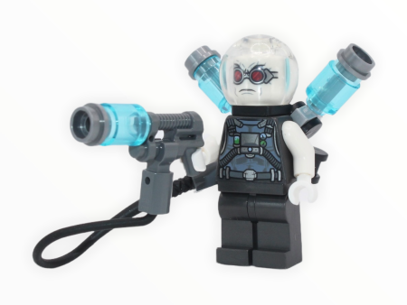 Mr. Freeze (pearl dark gray, with Freeze Ray and backpack) For Sale