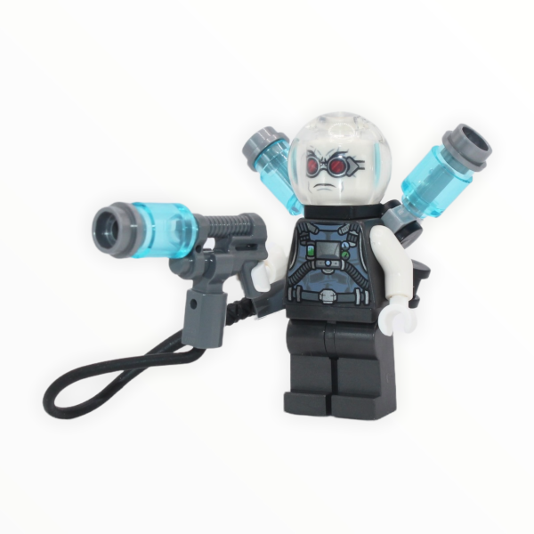 Mr. Freeze (pearl dark gray, with Freeze Ray and backpack) For Sale