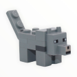 Minecraft Wolf (dark gray collar) Supply