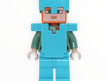 Minecraft Alex (azure helmet, armor, legs) Discount