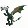 Dark Green Dragon with Armor (gold markings on body and wings) Online