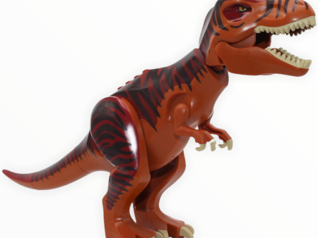 Tyrannosaurus rex (dark orange with dark red back, 2012) Supply