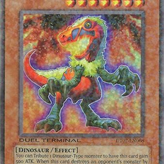 Jurrac Tyrannus [DT02-EN068] Super Rare on Sale