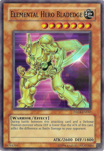 Elemental Hero Bladedge [DR04-EN067] Super Rare Online now